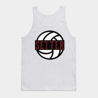 Volleyball setter red Tank Top